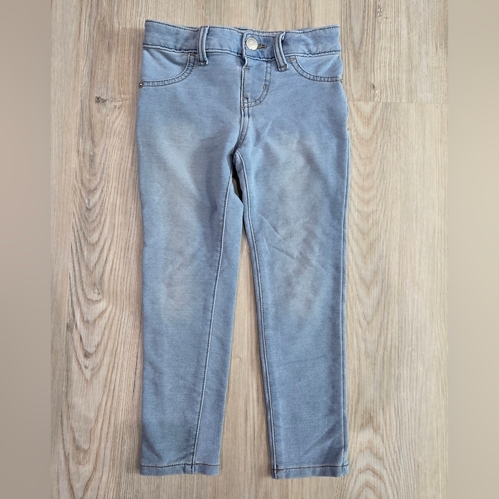 Cat & Jack Ultimate Stretch Skinny Adjustable Denim Jeans Size XS (4/5)